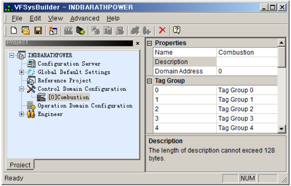 افزودن Control Domain
